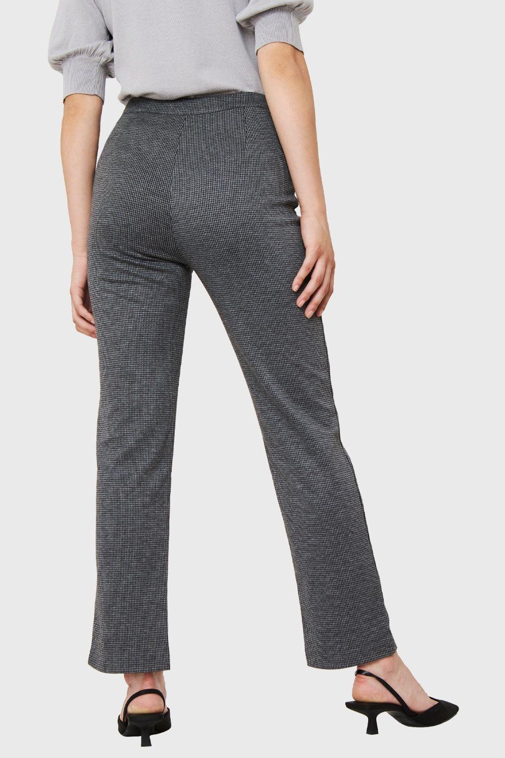 Calza Pied De Poule Gris Nicopoly-3