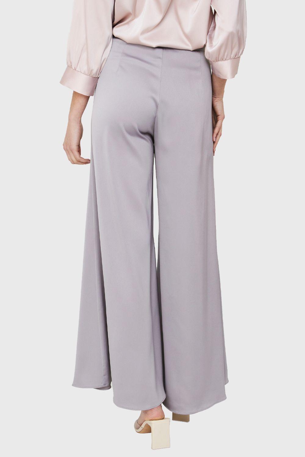 Maxi Palazzo Tipo Satín Gris Nicopoly-3