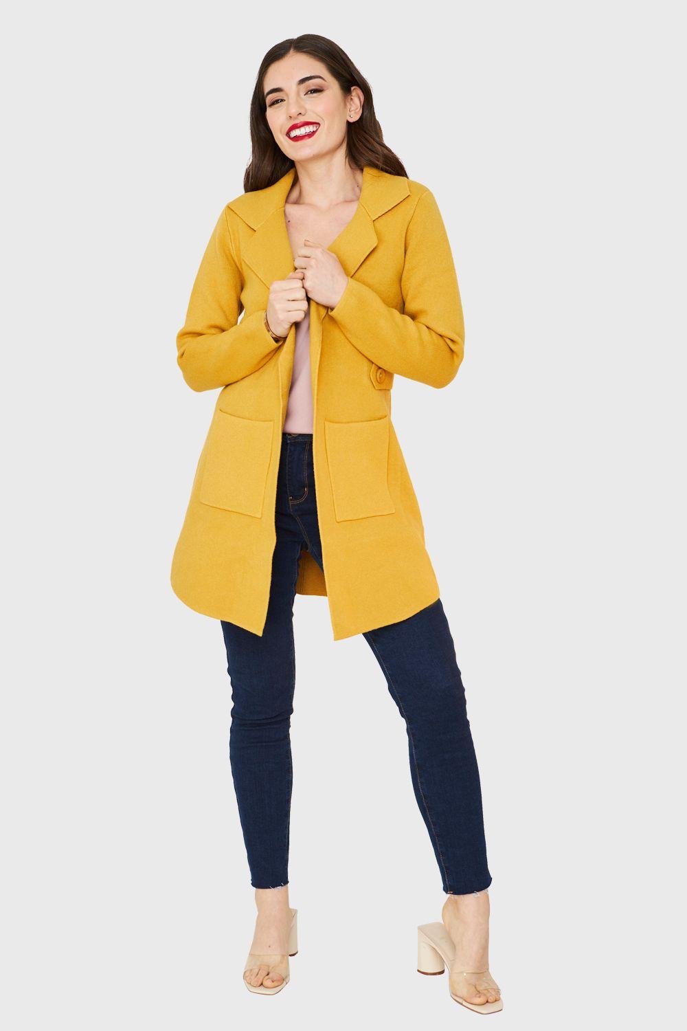 Tapado Bolsillos Amarillo Nicopoly-1