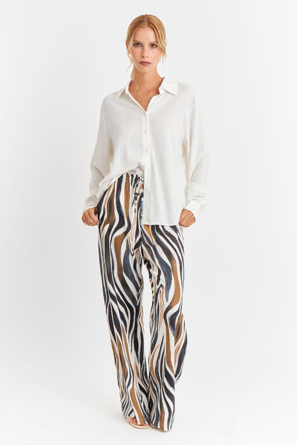 Camisa Botonera Espalda Blanco Nicopoly-1
