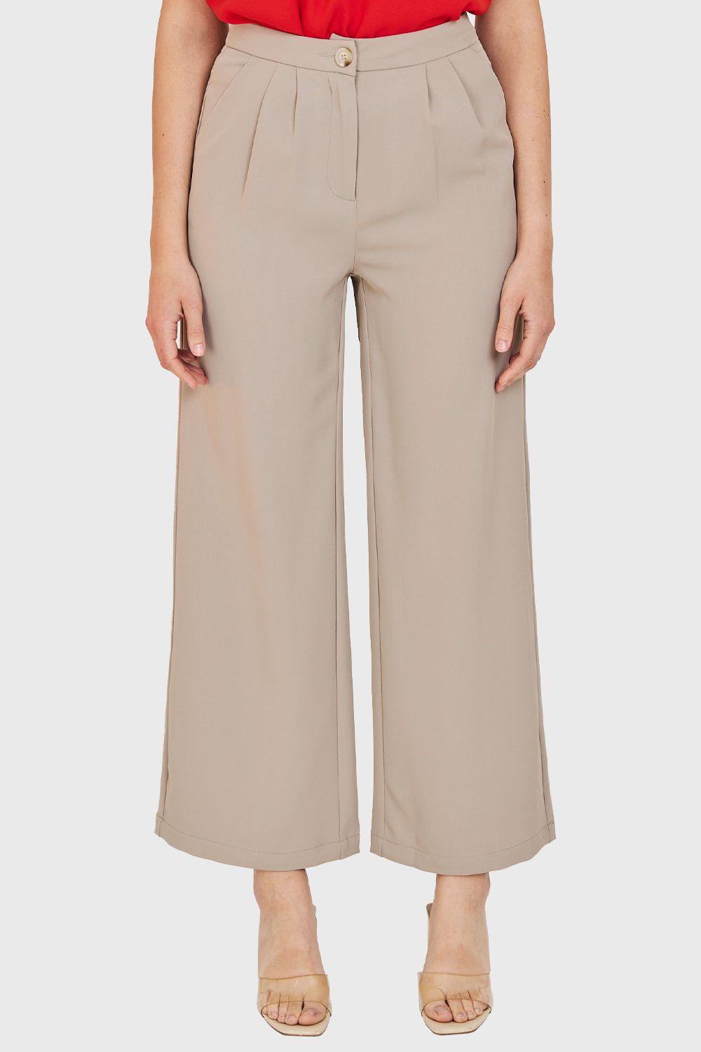 Pantalón Pinzas Ligero Khaki Nicopoly-4