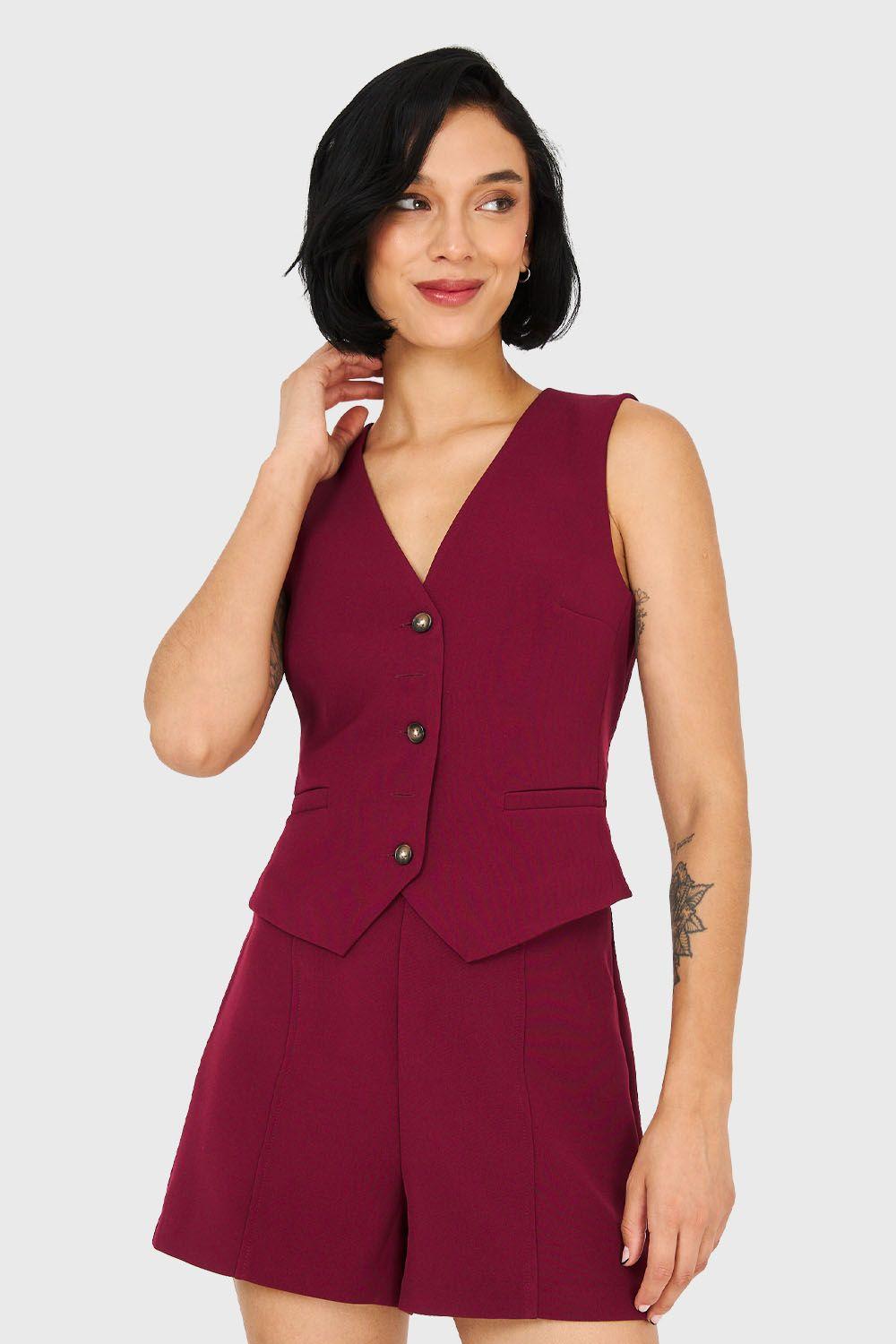 Gilet Básico Ajustable Burdeo Nicopoly-4