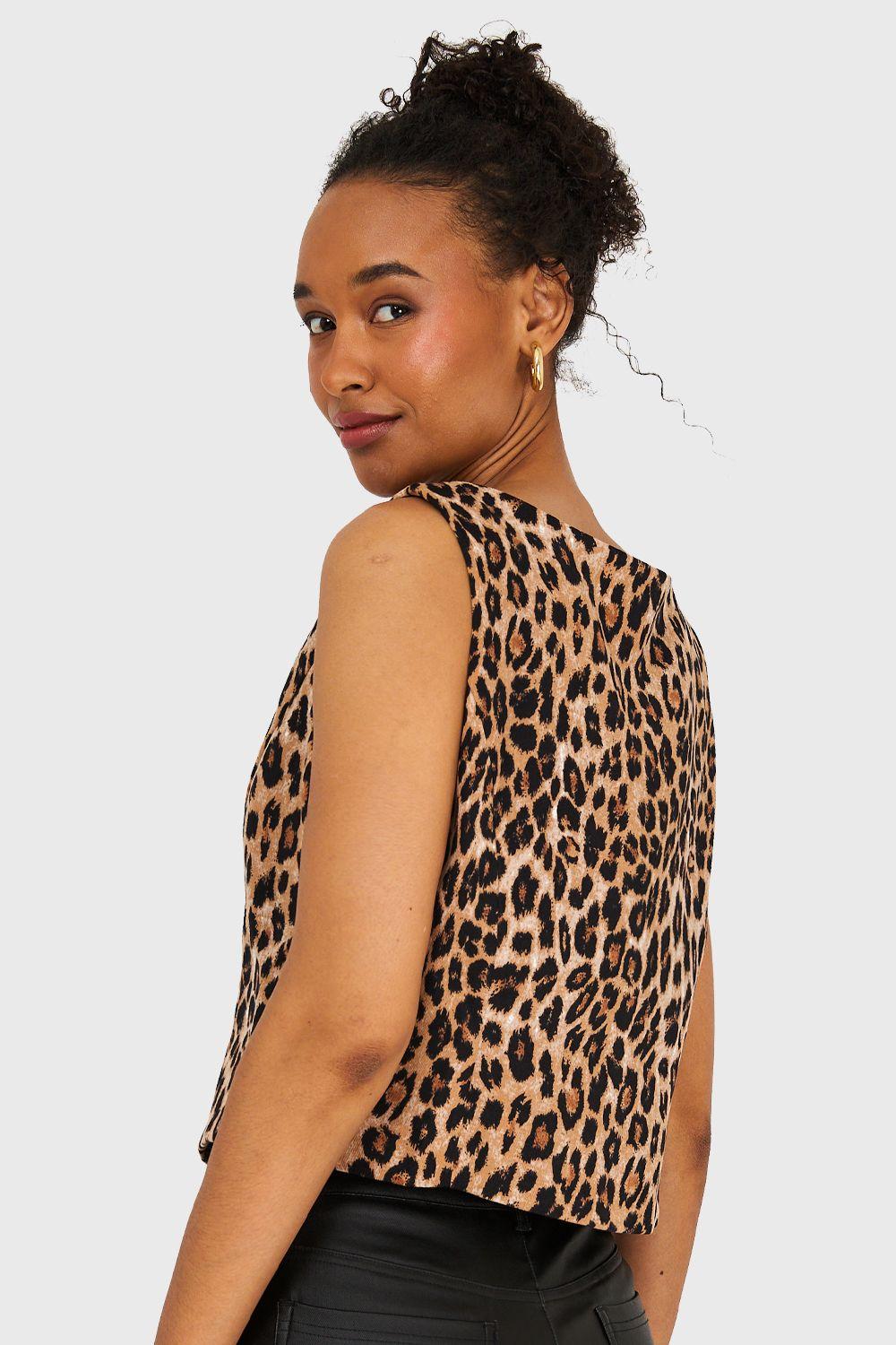 Gilet Leopardo Café Nicopoly-3