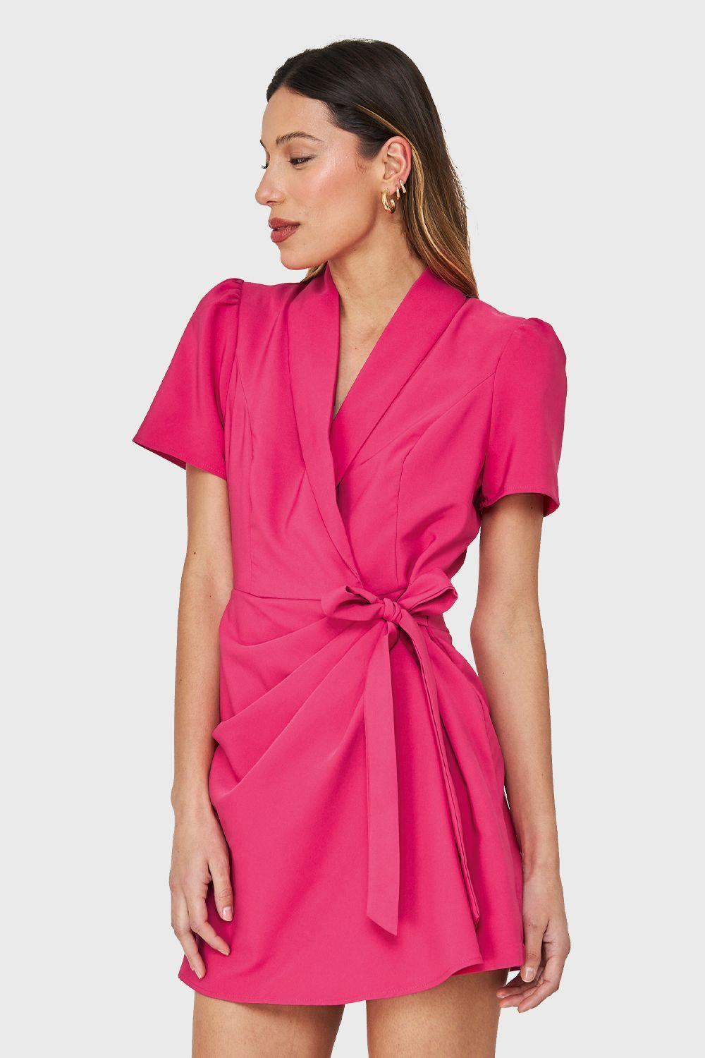 Enterito Con Solapa y Lazo Fucsia Nicopoly-2
