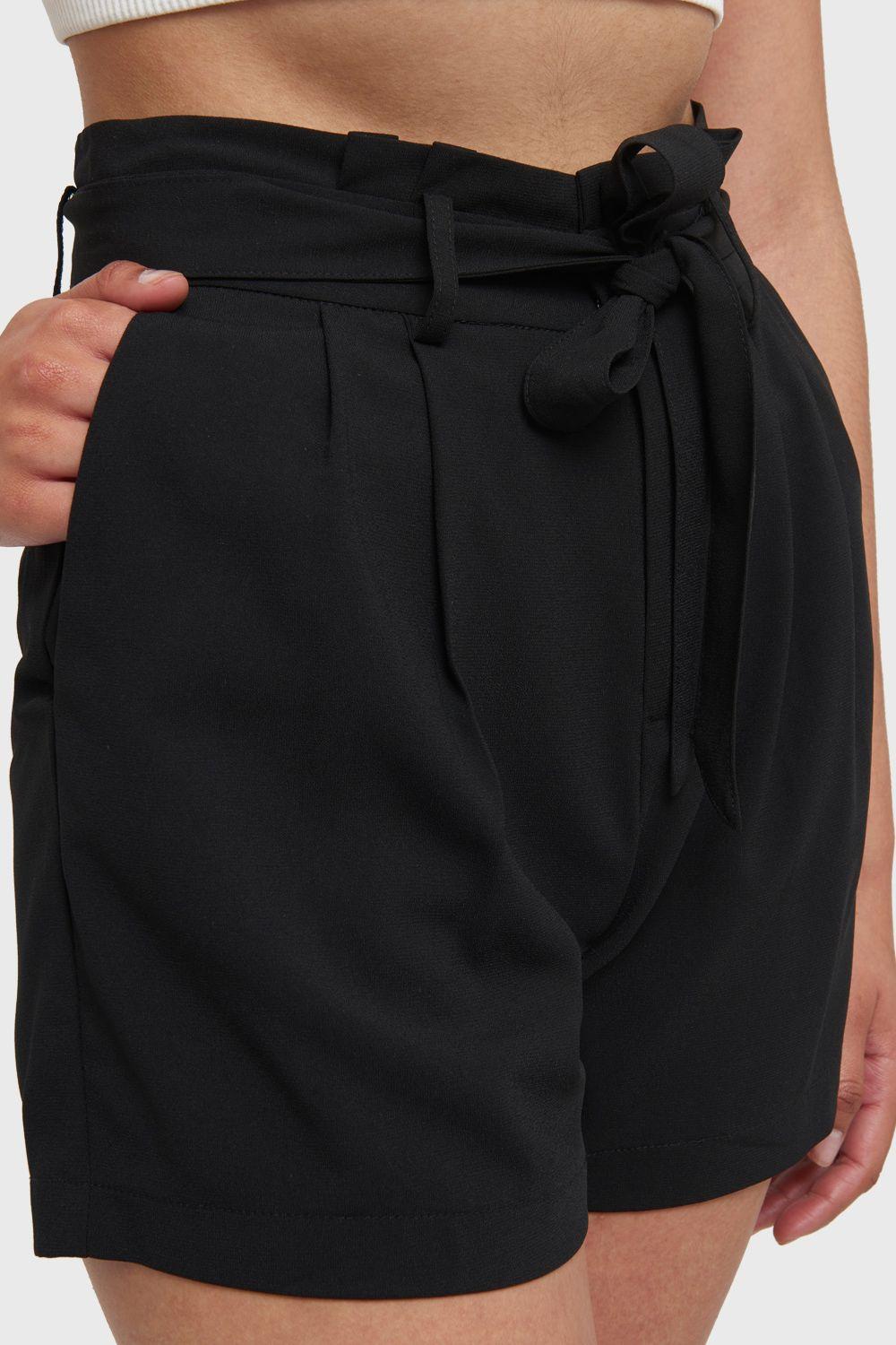 Short Lazo Ajustable Negro Nicopoly-5
