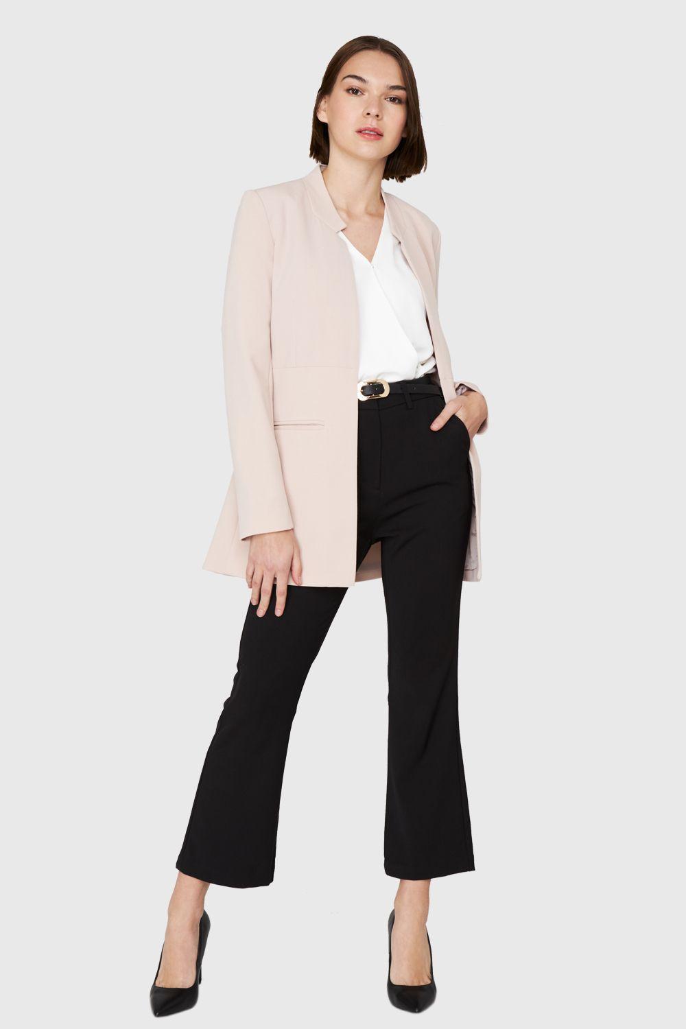 Blazer Largo Beige Nicopoly-4