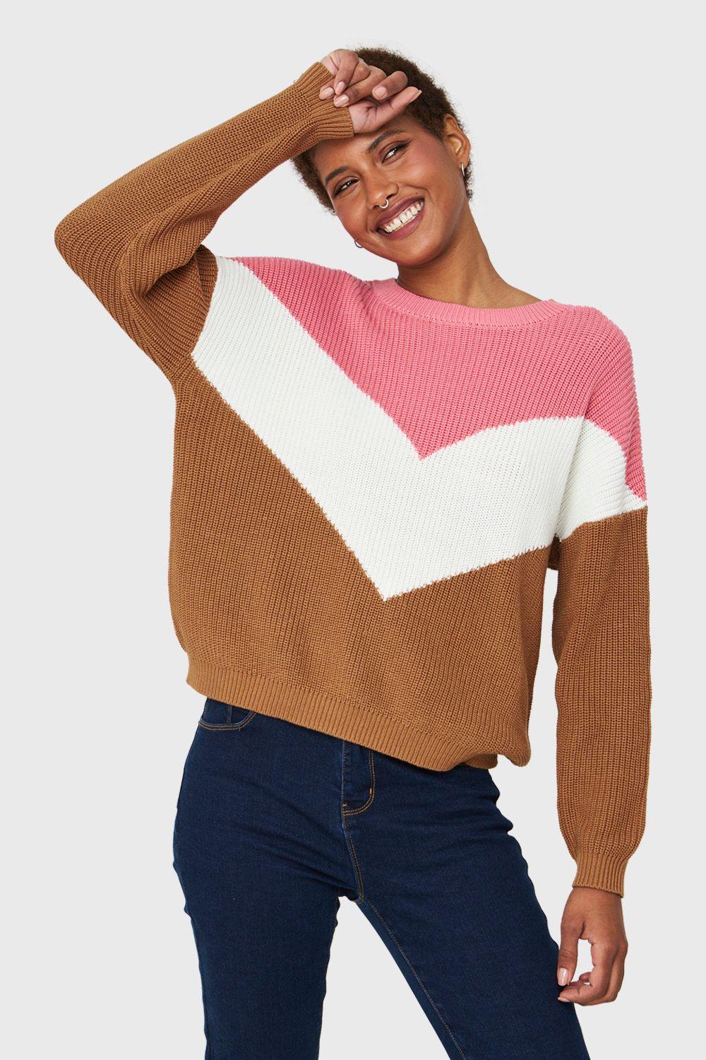 Sweater Tricolor Nicopoly-0