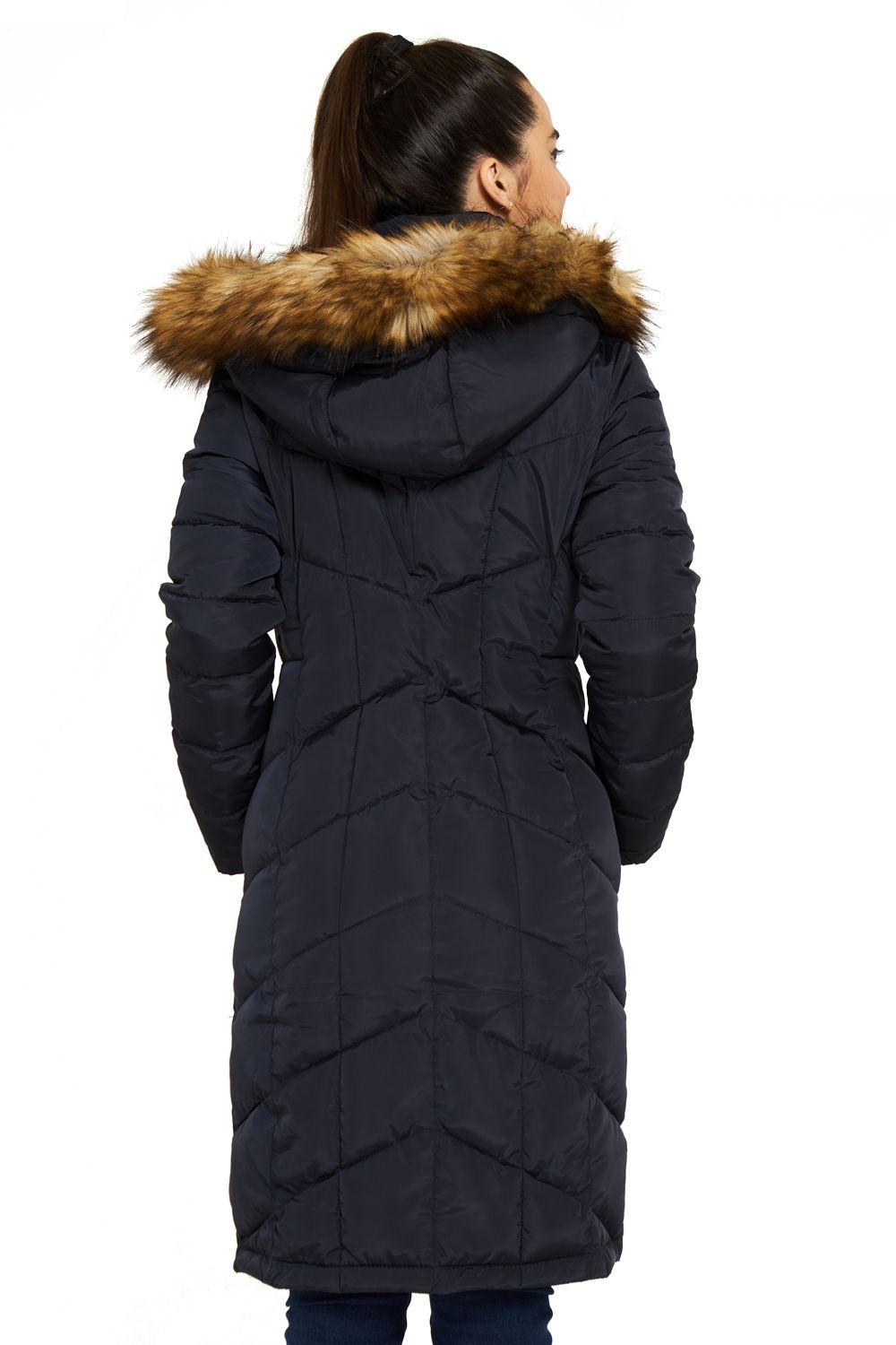 Parka Gorro Desmontable Azul Nicopoly-3