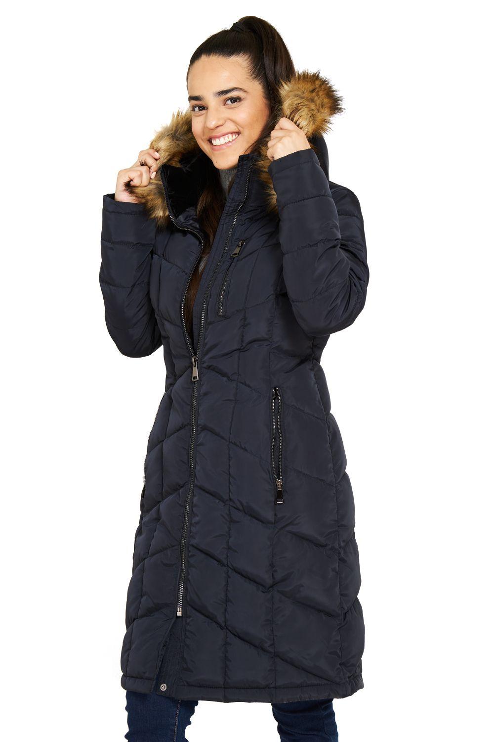 Parka Gorro Desmontable Azul Nicopoly-2