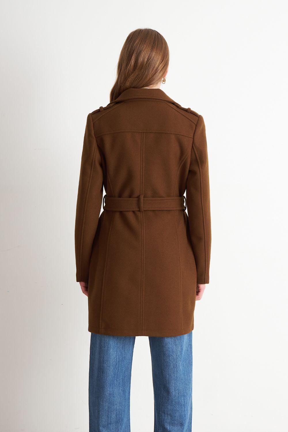 Abrigo Cierre Lateral Café Nicopoly-3