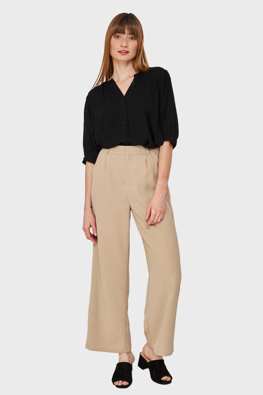 Blusa Holgada Negro Nicopoly-1