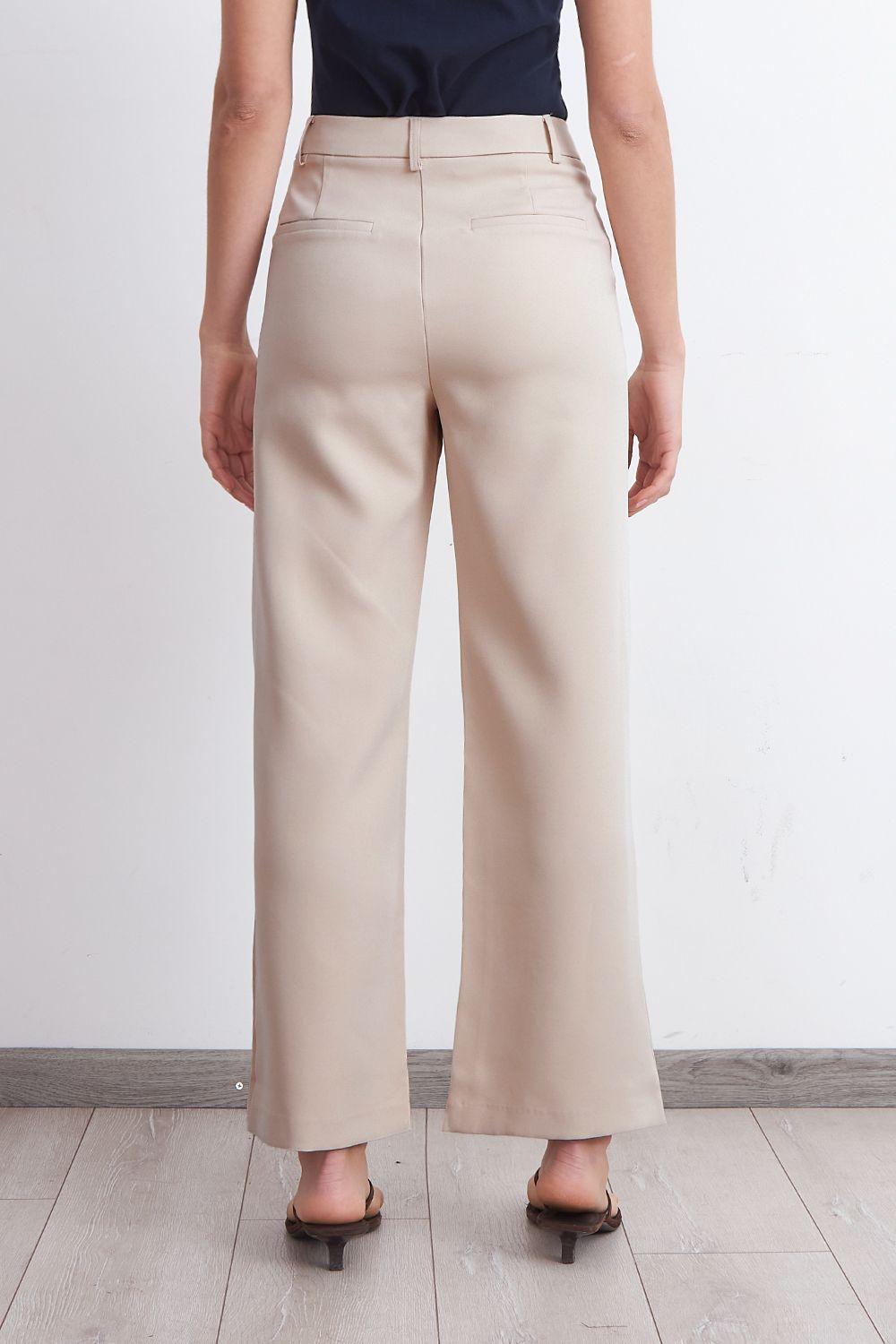 Pantalón Básico Beige Nicopoly-3