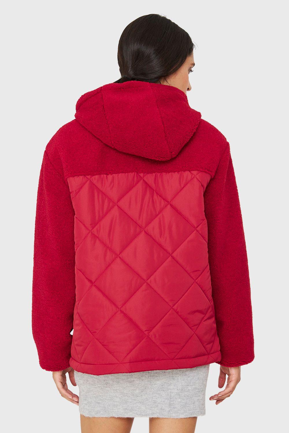 Chaqueta Mitad Chiporro/Parka Rojo Nicopoly-3