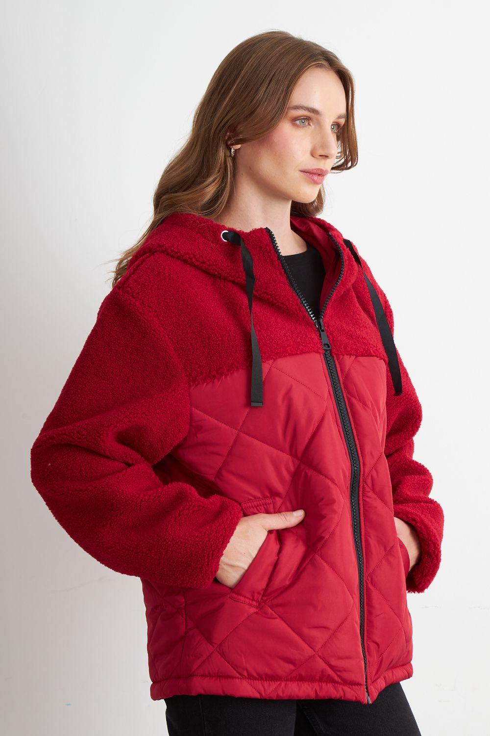 Chaqueta Mitad Chiporro/Parka Rojo Nicopoly-2
