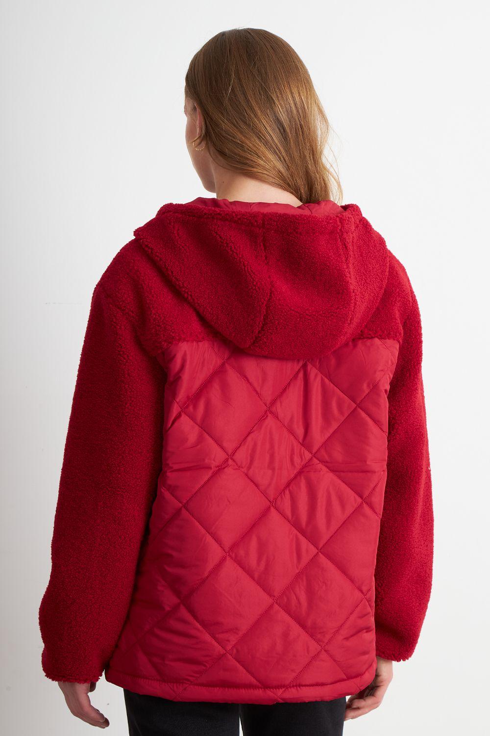 Chaqueta Mitad Chiporro/Parka Rojo Nicopoly-3