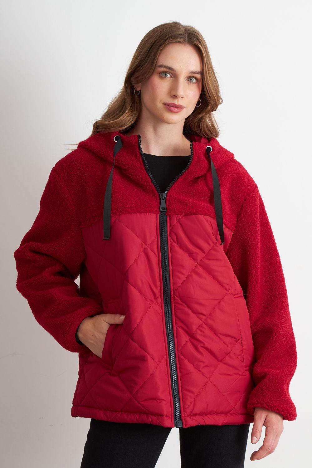 Chaqueta Mitad Chiporro/Parka Rojo Nicopoly-4