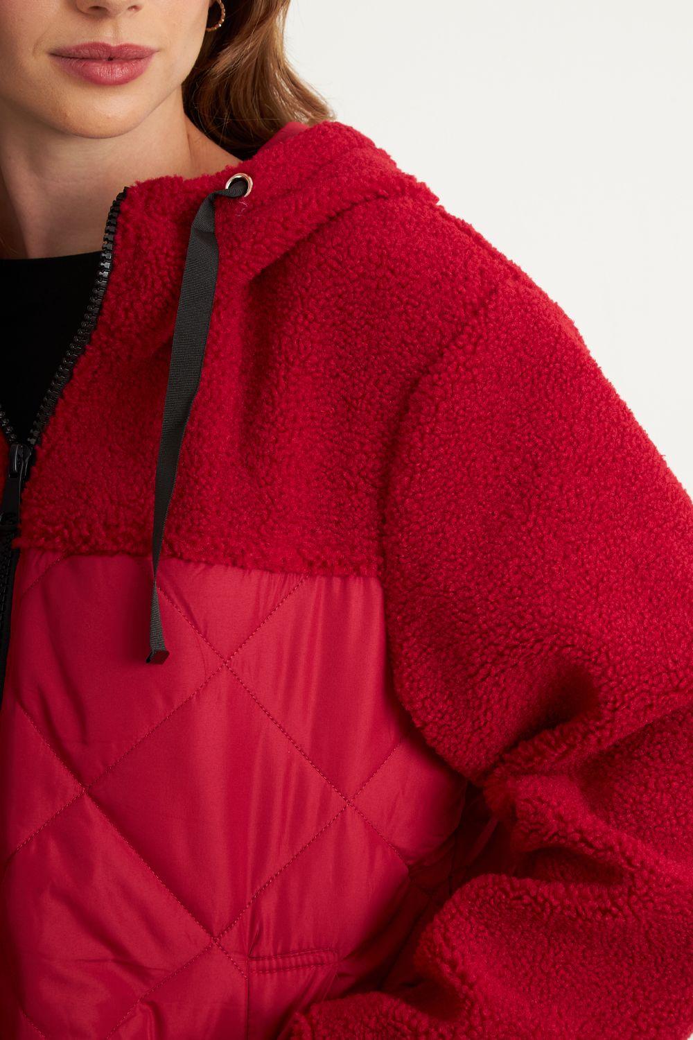 Chaqueta Mitad Chiporro/Parka Rojo Nicopoly-5