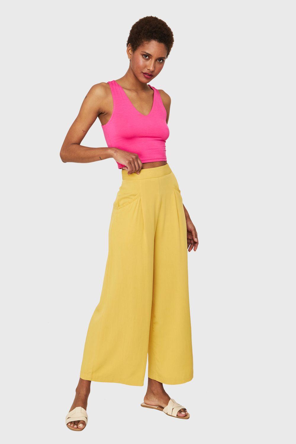 Culotte Holgado Amarillo Nicopoly-1