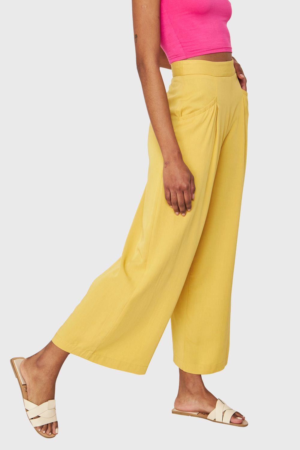 Culotte Holgado Amarillo Nicopoly-2