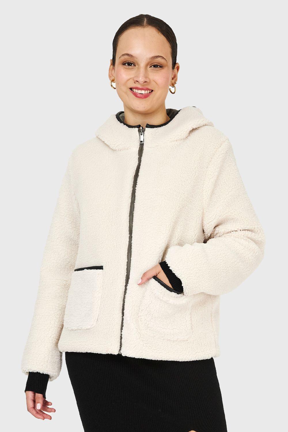 Chaqueta Reversible Oliva Nicopoly-4
