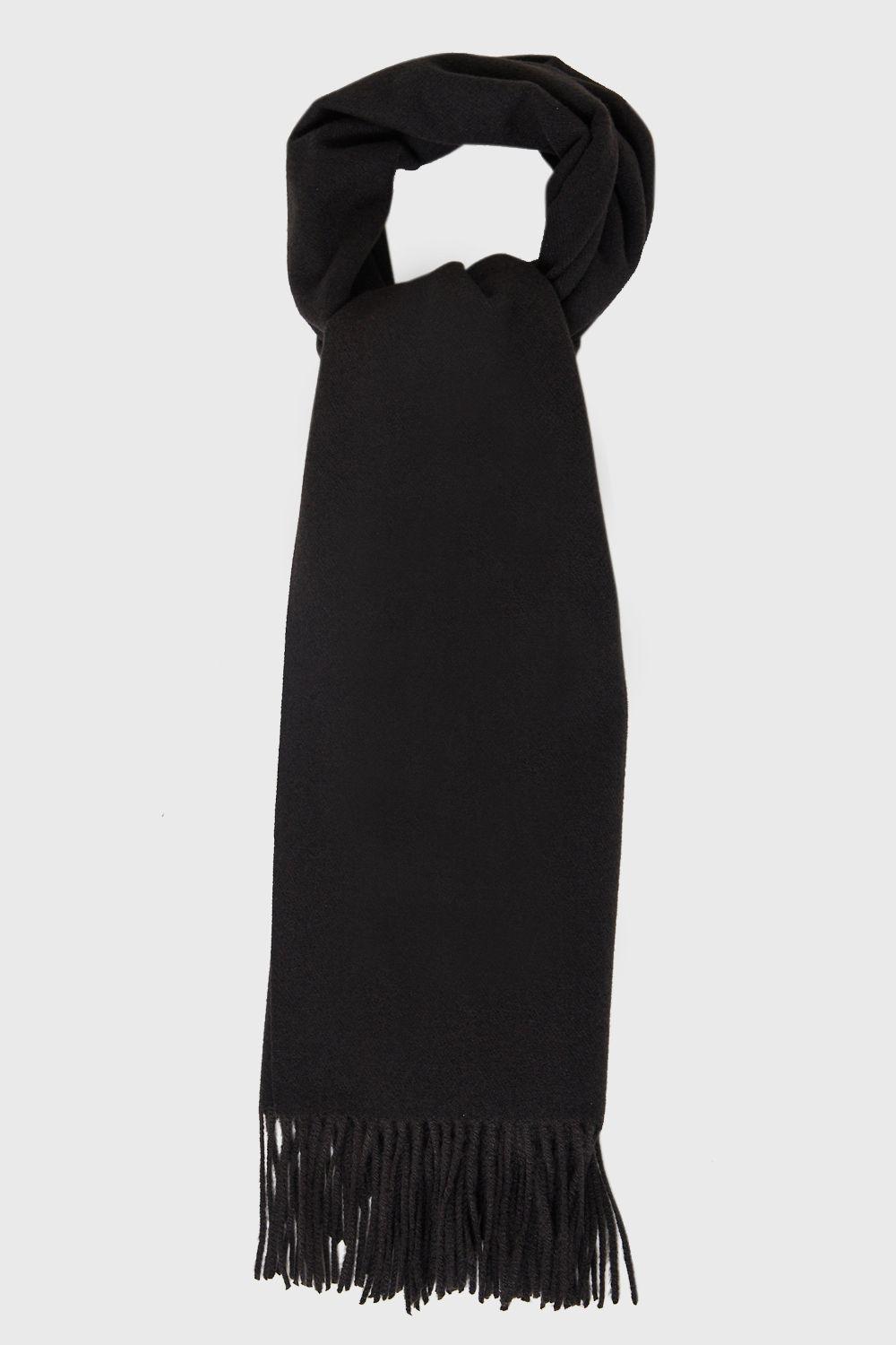 Bufanda Flecos Negro Nicopoly-2