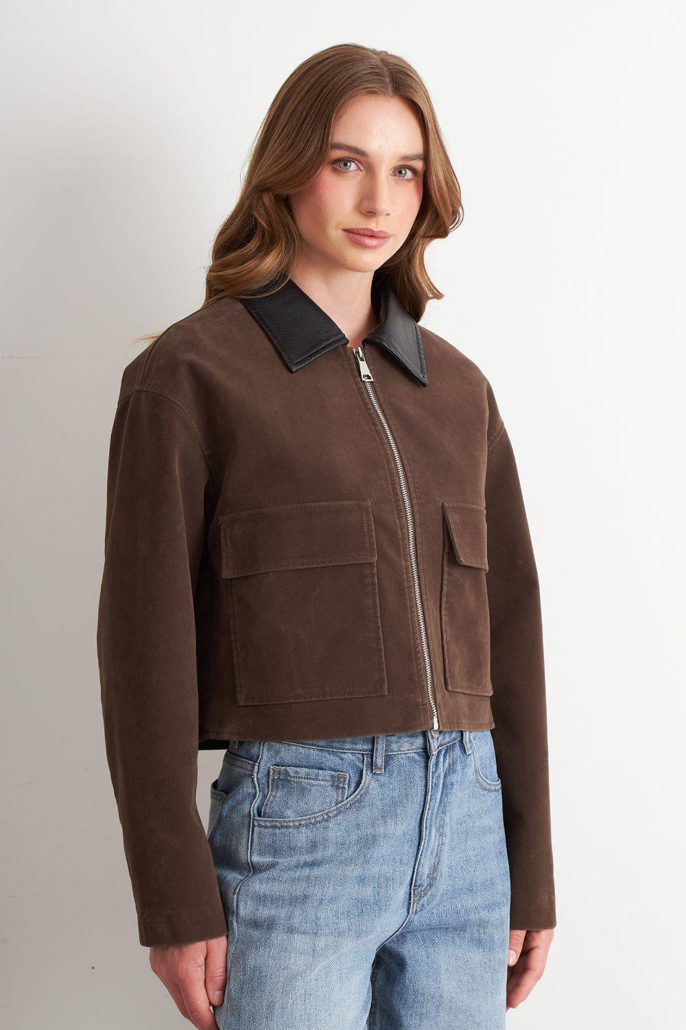Chaqueta Barn Jacket Café Nicopoly-2