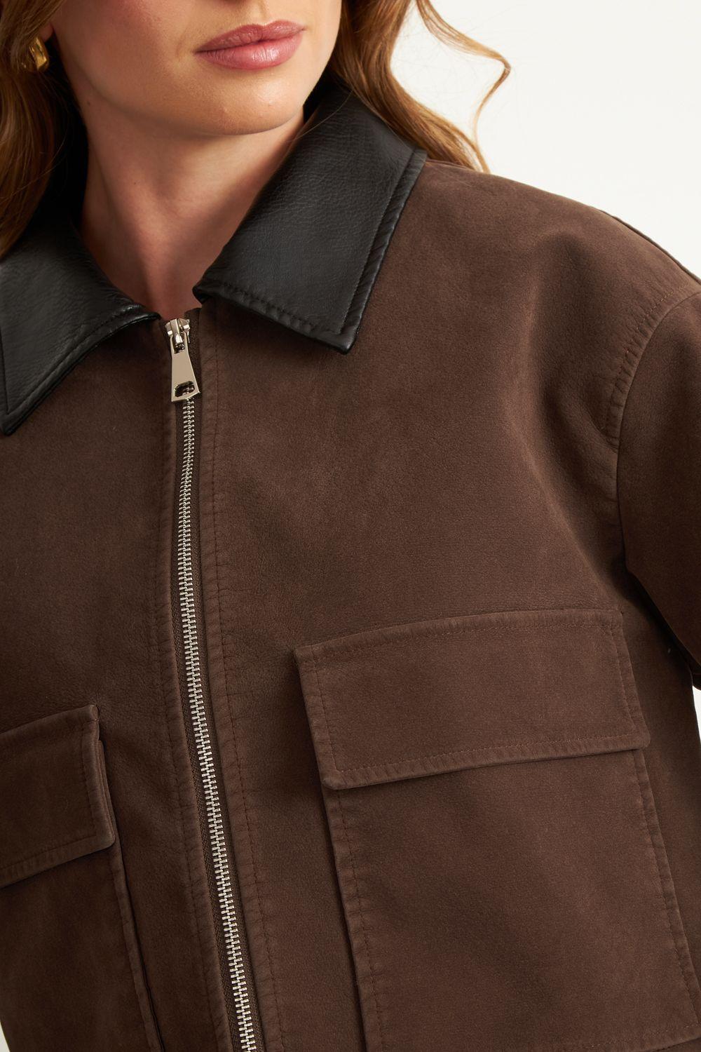 Chaqueta Barn Jacket Café Nicopoly-5