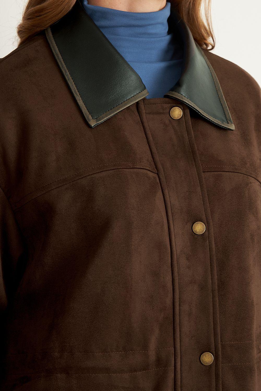 Chaqueta Tipo Barbour Mocca Nicopoly-5