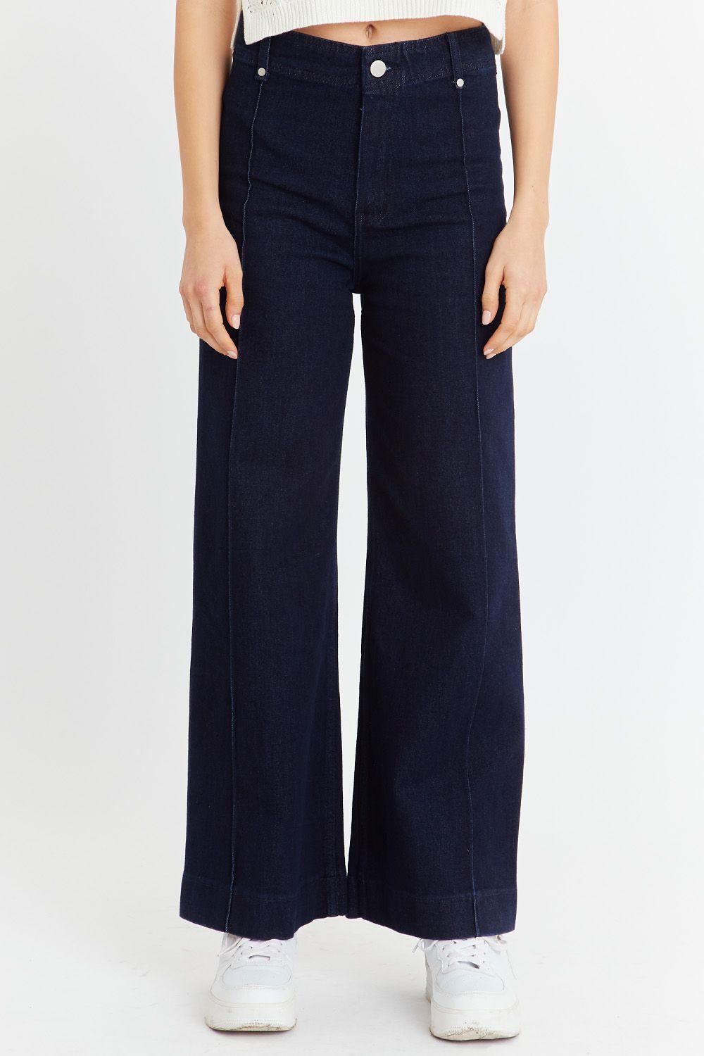 Jeans Básico Pierna Ancha-4
