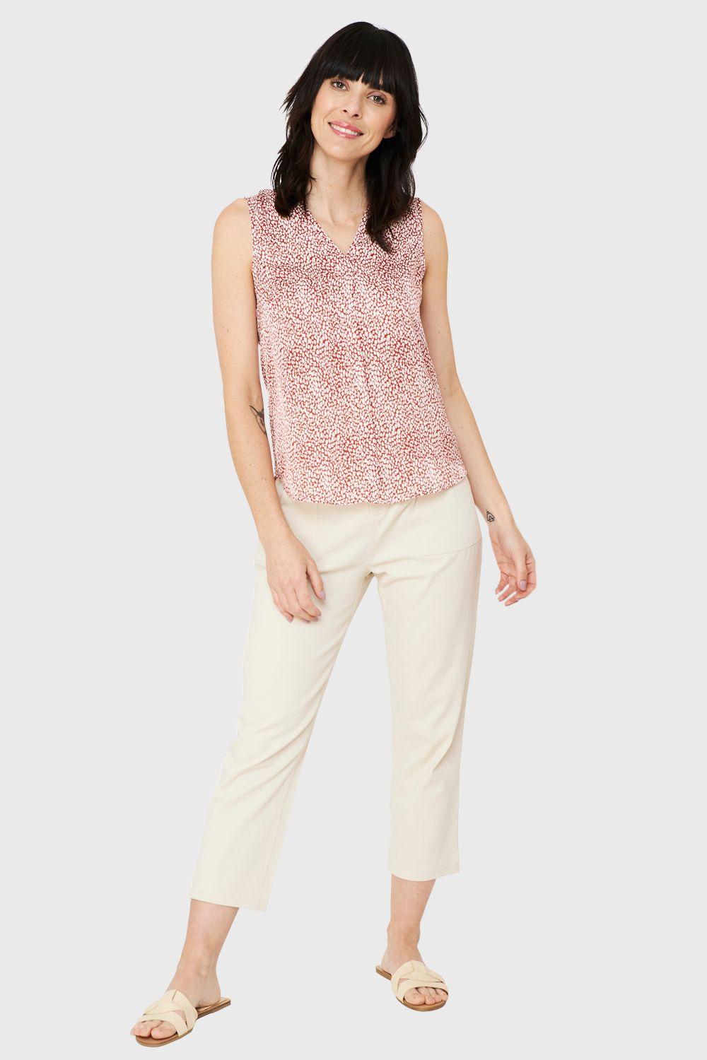 Blusa Tipo Satín Óxido Nicopoly-1