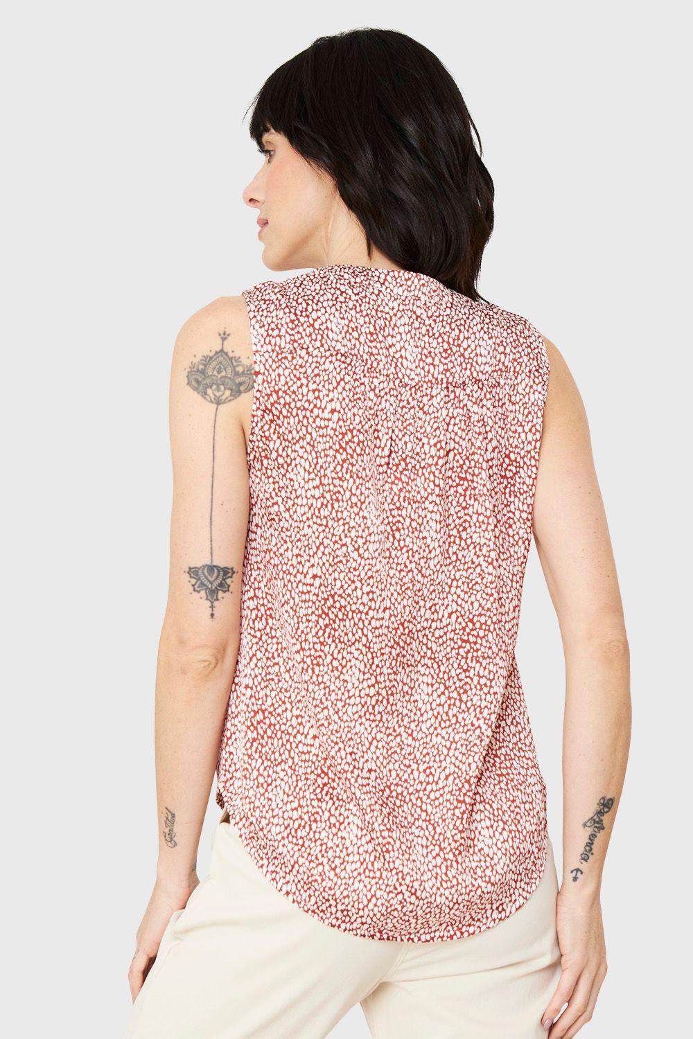 Blusa Tipo Satín Óxido Nicopoly-3