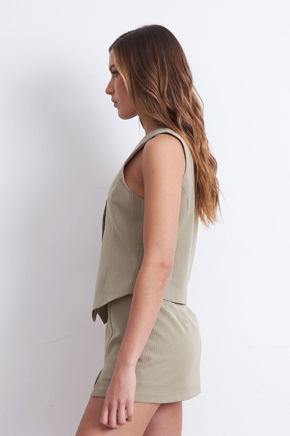 Gilet Sastrero Rayas Diplomáticas Khaki Nicopoly-2
