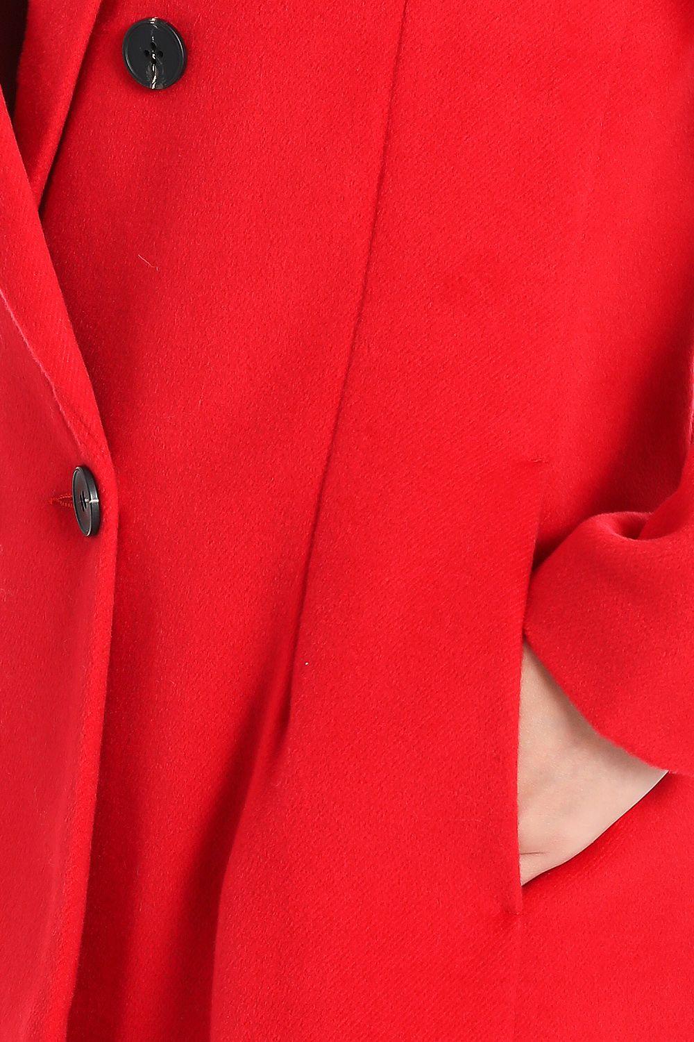 Abrigo Cuatro Botones  Rojo Nicopoly-3