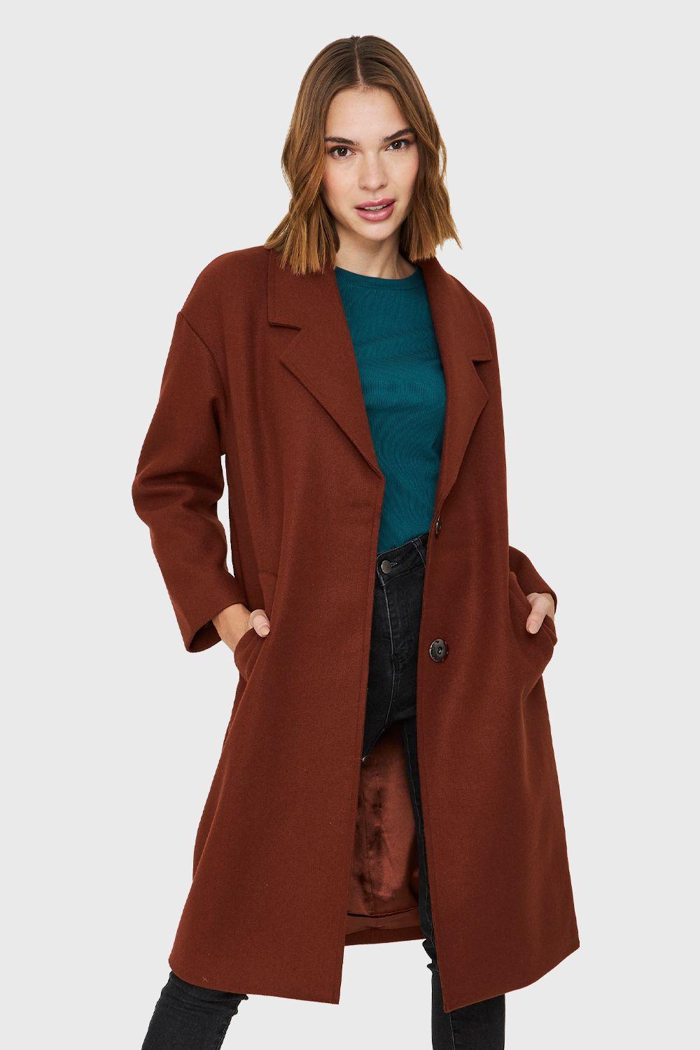 Abrigo Oversize Broches Óxido Nicopoly-0