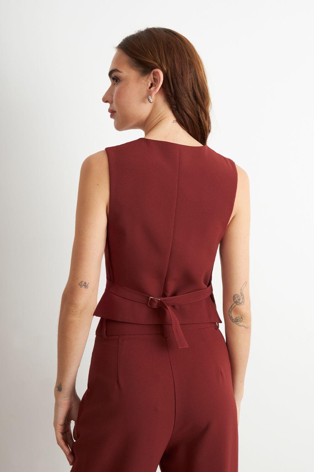 Gilet Básico Ajustable Óxido Nicopoly-3