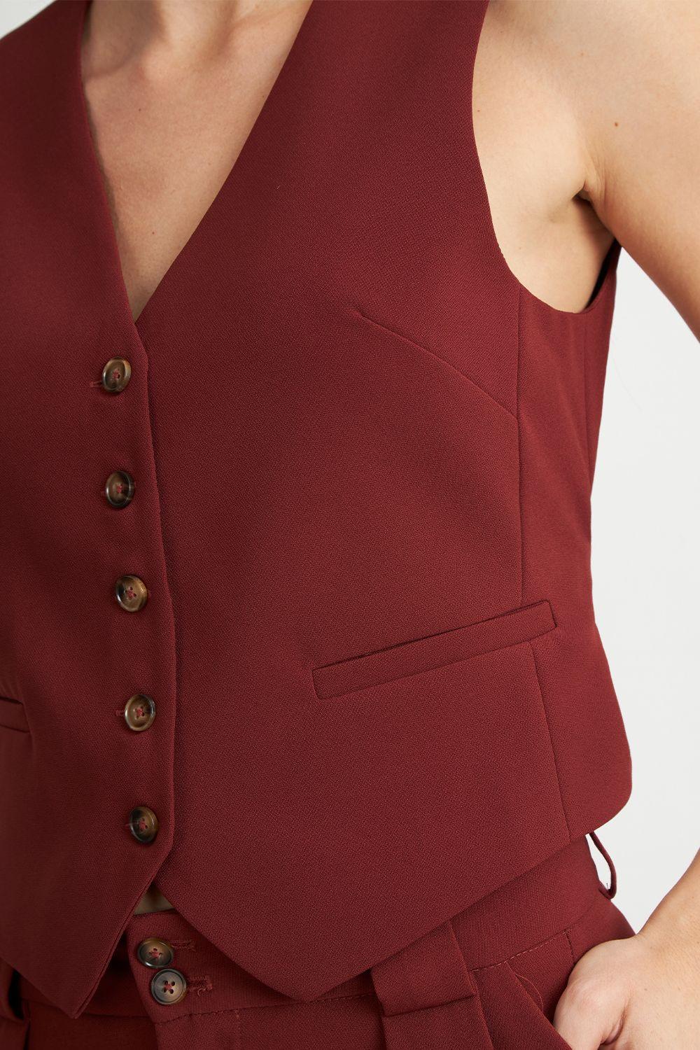 Gilet Básico Ajustable Óxido Nicopoly-5