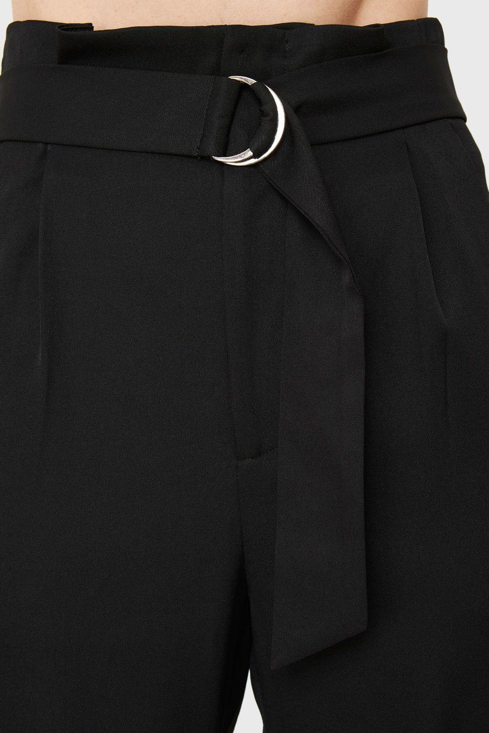 Pantalón Lazo Hebilla Negro Nicopoly-5