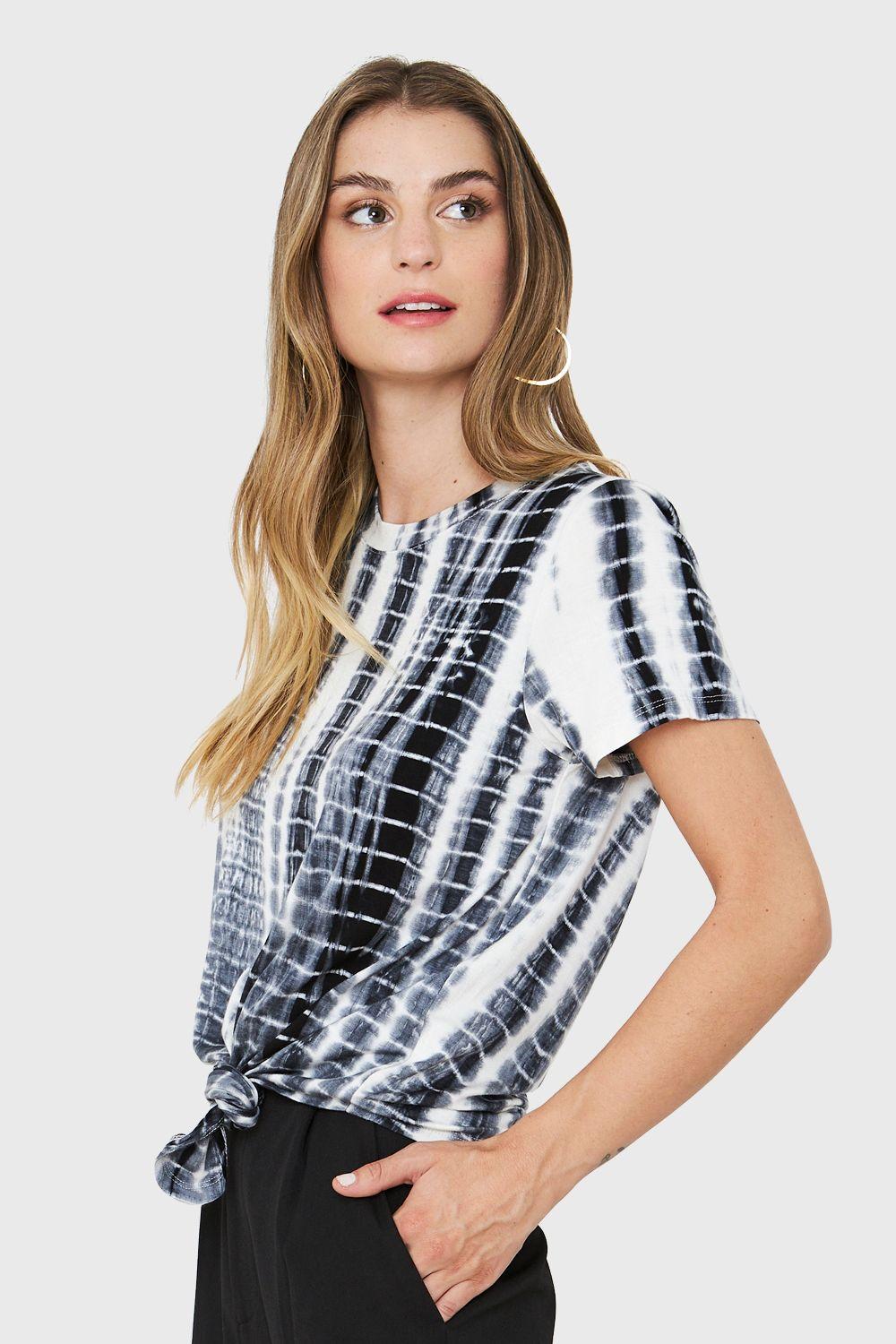 Polera Tie Dye Negro Nicopoly-2