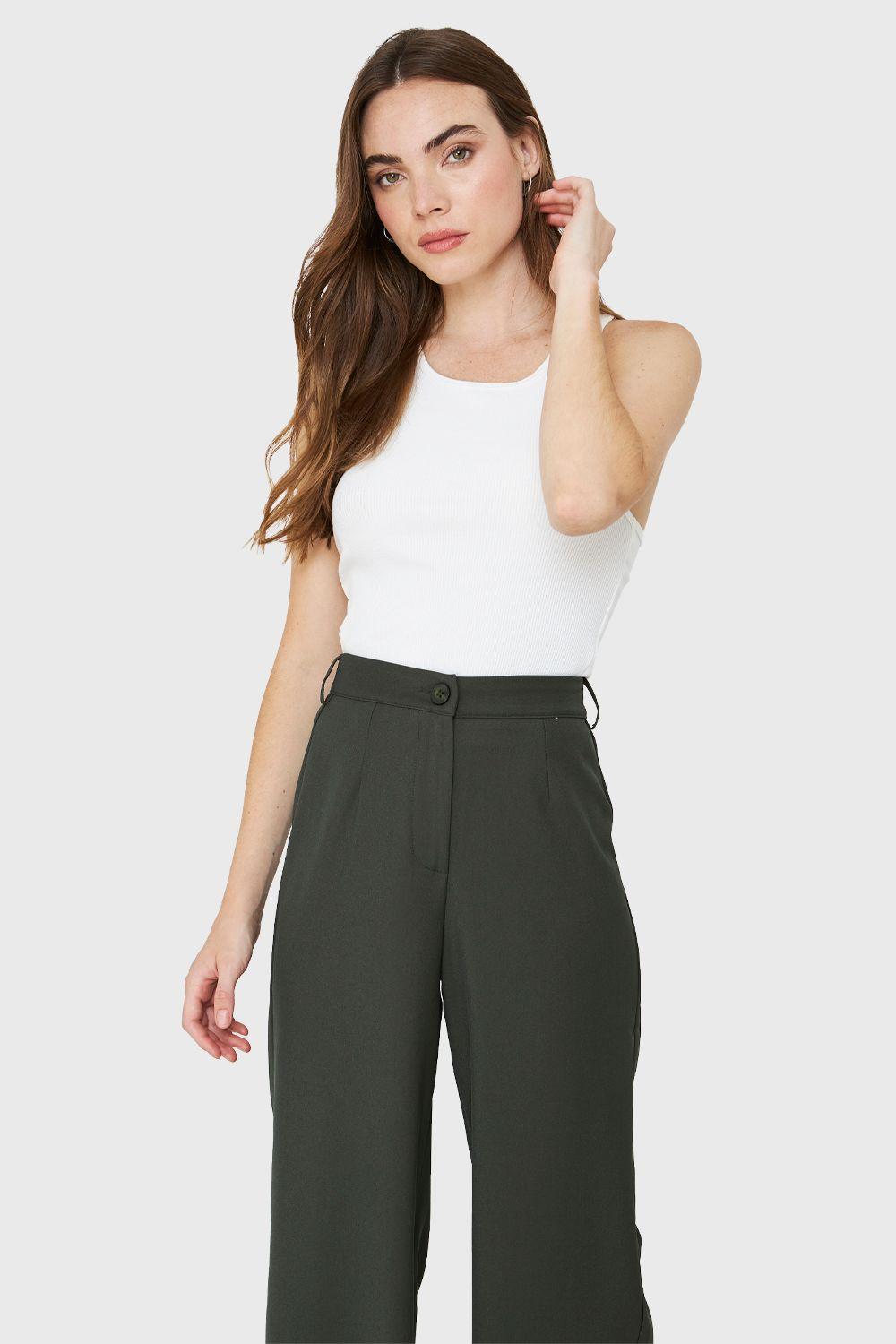 Crop Top Básico Blanco Nicopoly-4