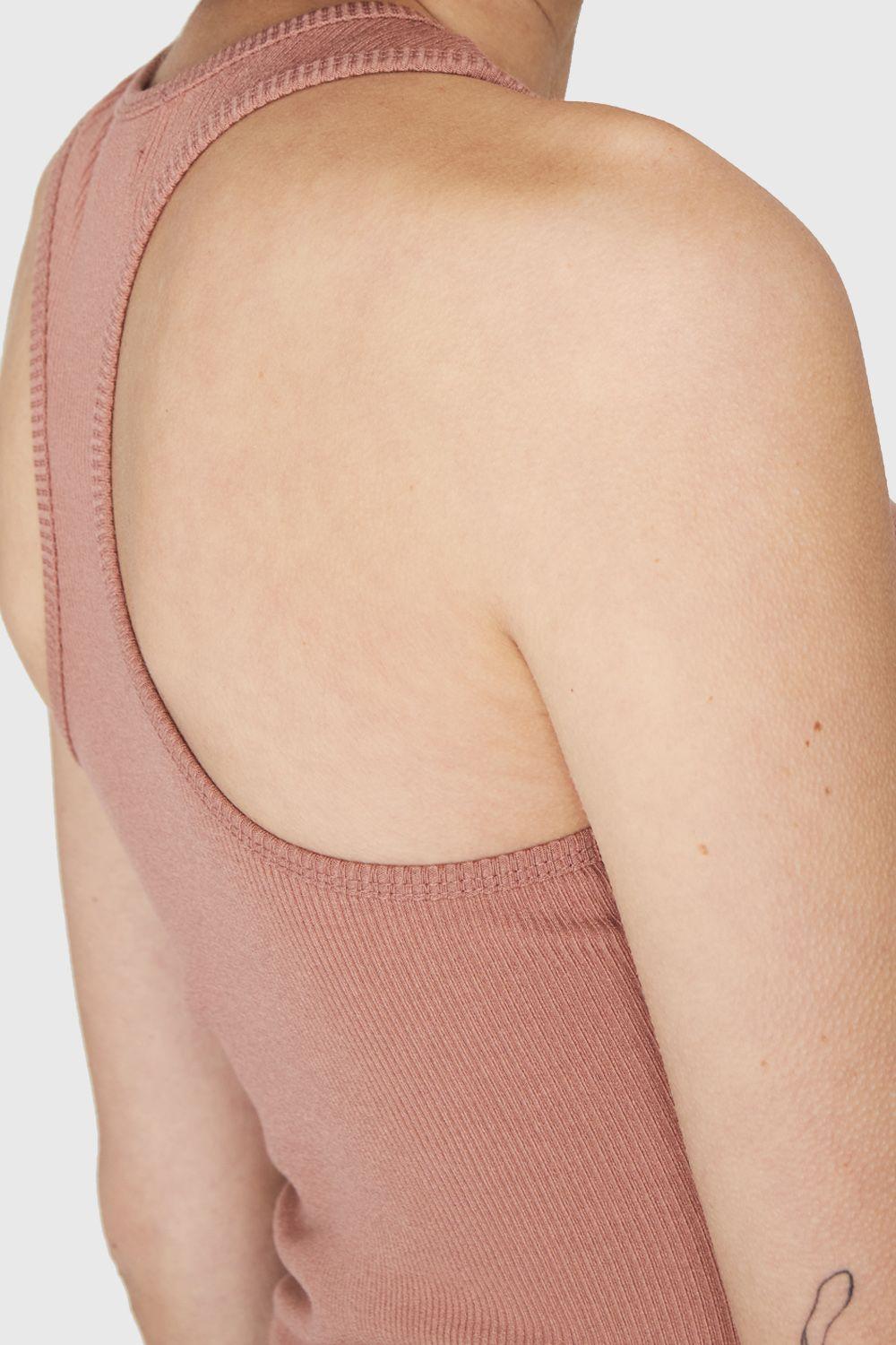 Crop Top Básico Nude Nicopoly-5
