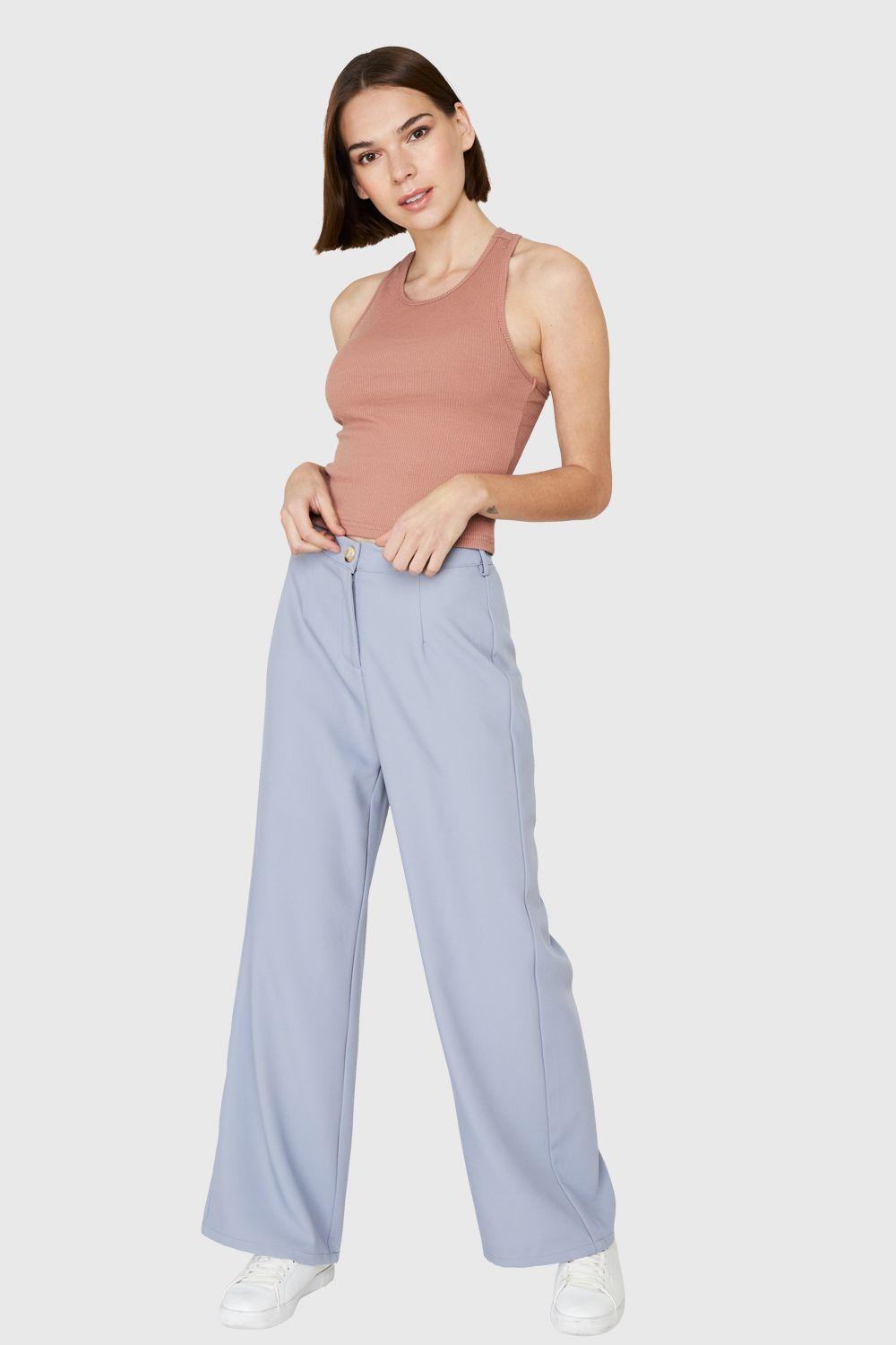 Crop Top Básico Nude Nicopoly-1