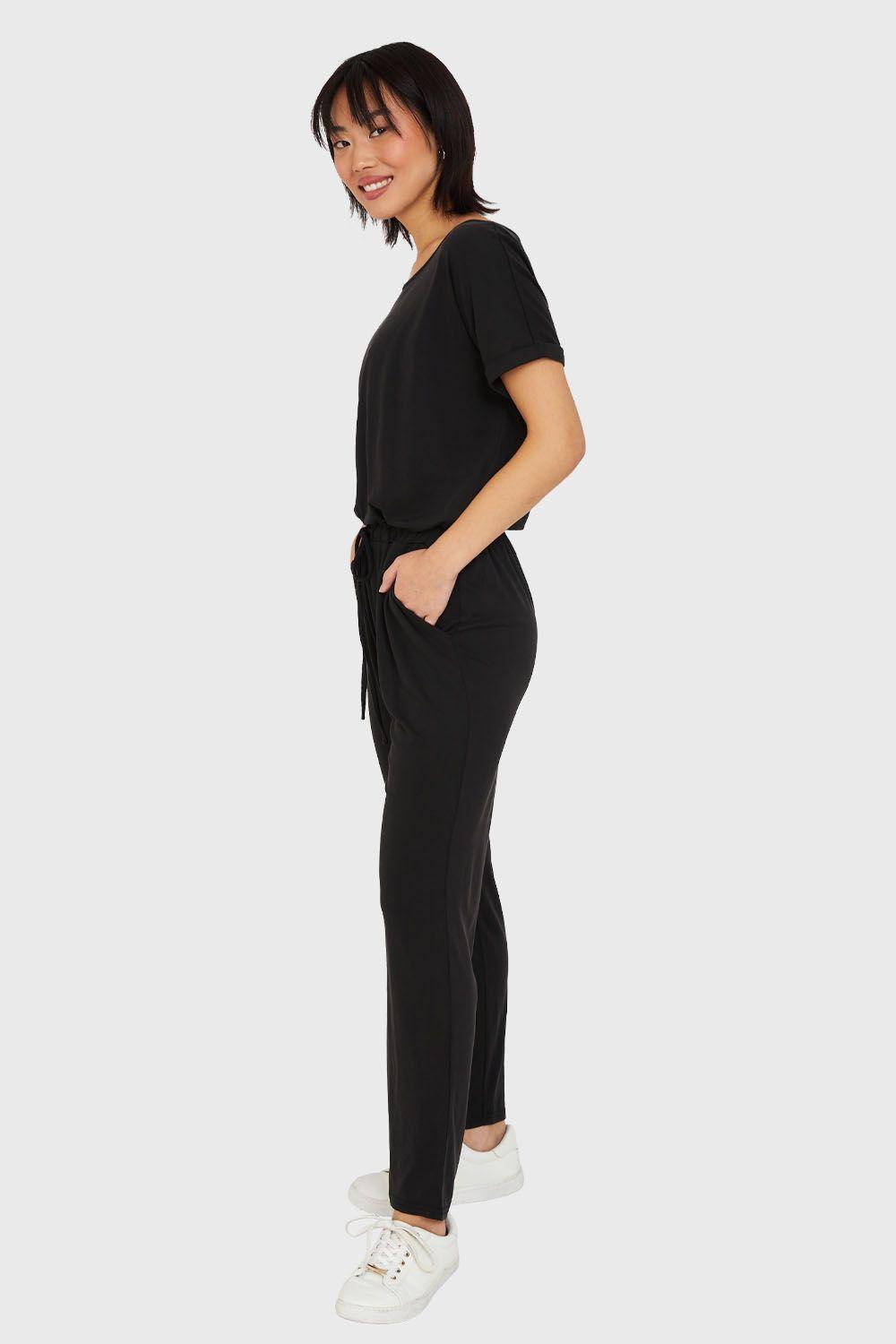 Enterito Largo Comfy Negro Nicopoly-2