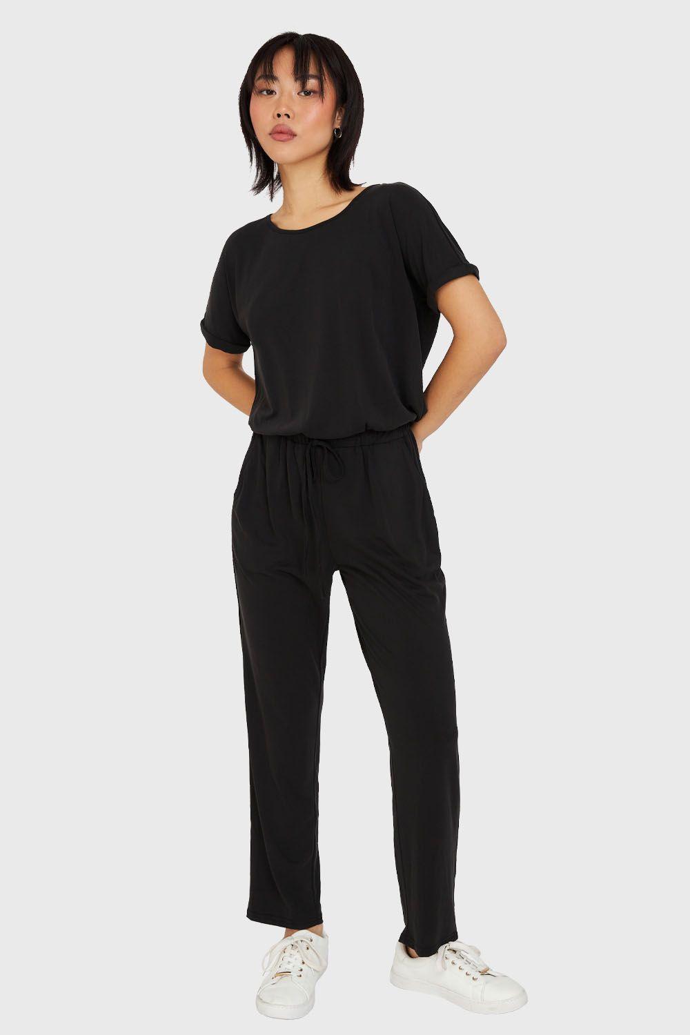 Enterito Largo Comfy Negro Nicopoly-4