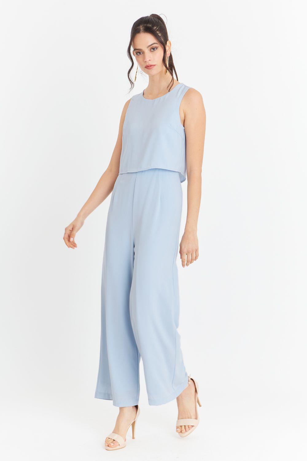 Enterito Efecto Dos Piezas Celeste Nicopoly-0