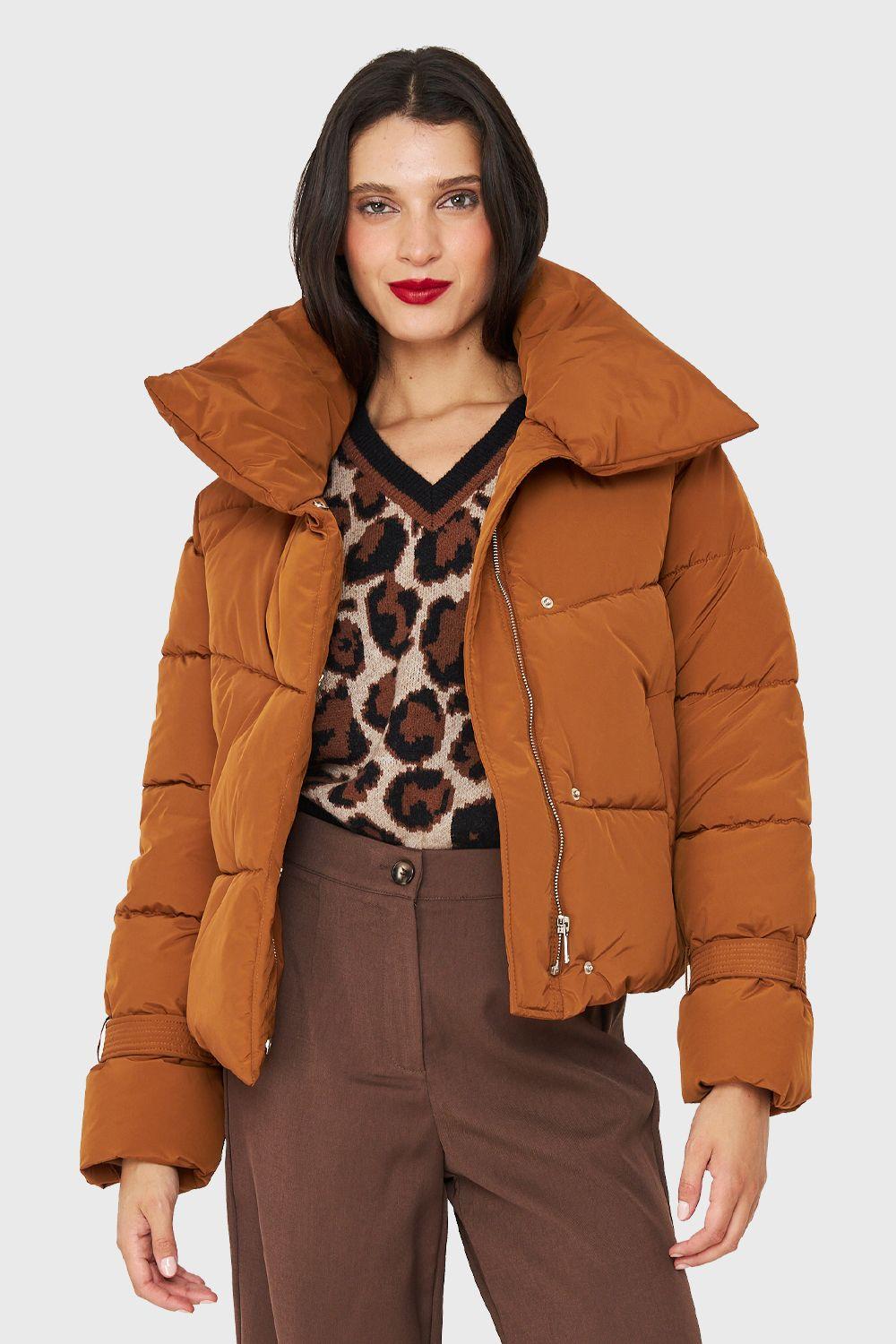 Parka Corta Acolchada Café Nicopoly-4