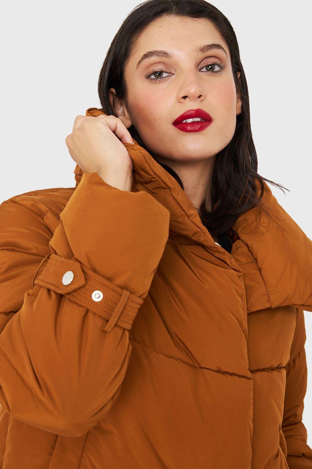 Parka Corta Acolchada Café Nicopoly-5