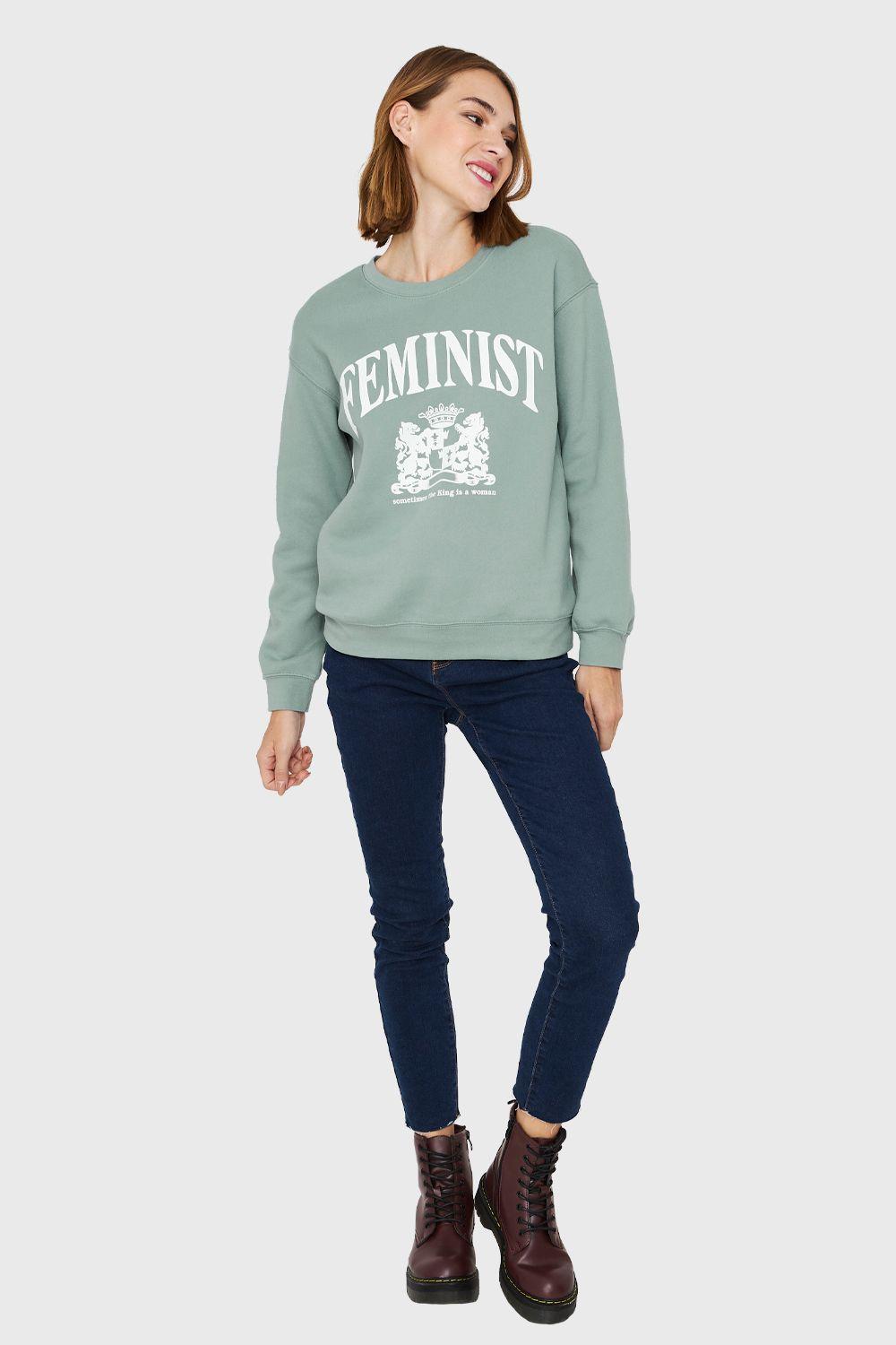 Polerón Feminist Menta Nicopoly-1