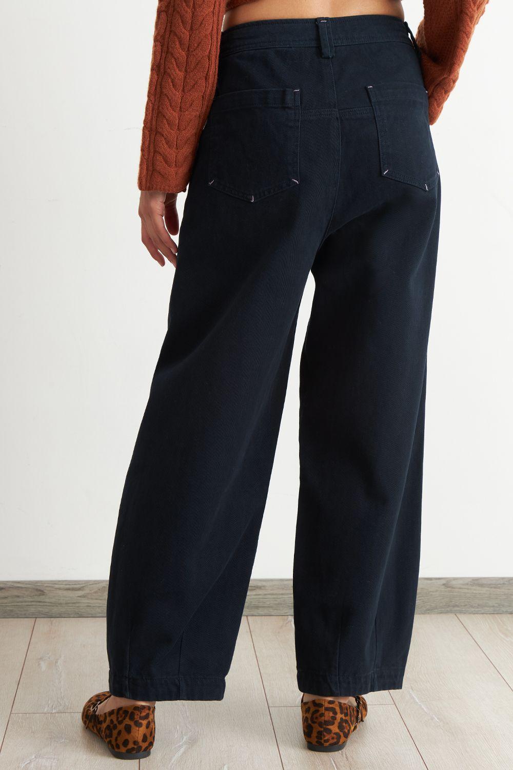 Jeans Corte Barrel Azul Nicopoly-3