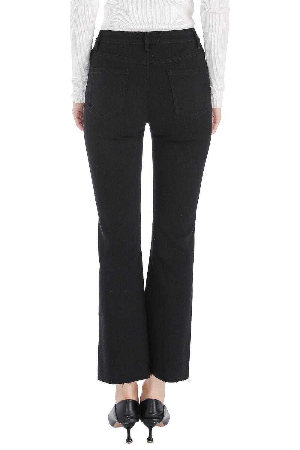 Jeans Detalle Costura Negro Nicopoly-2
