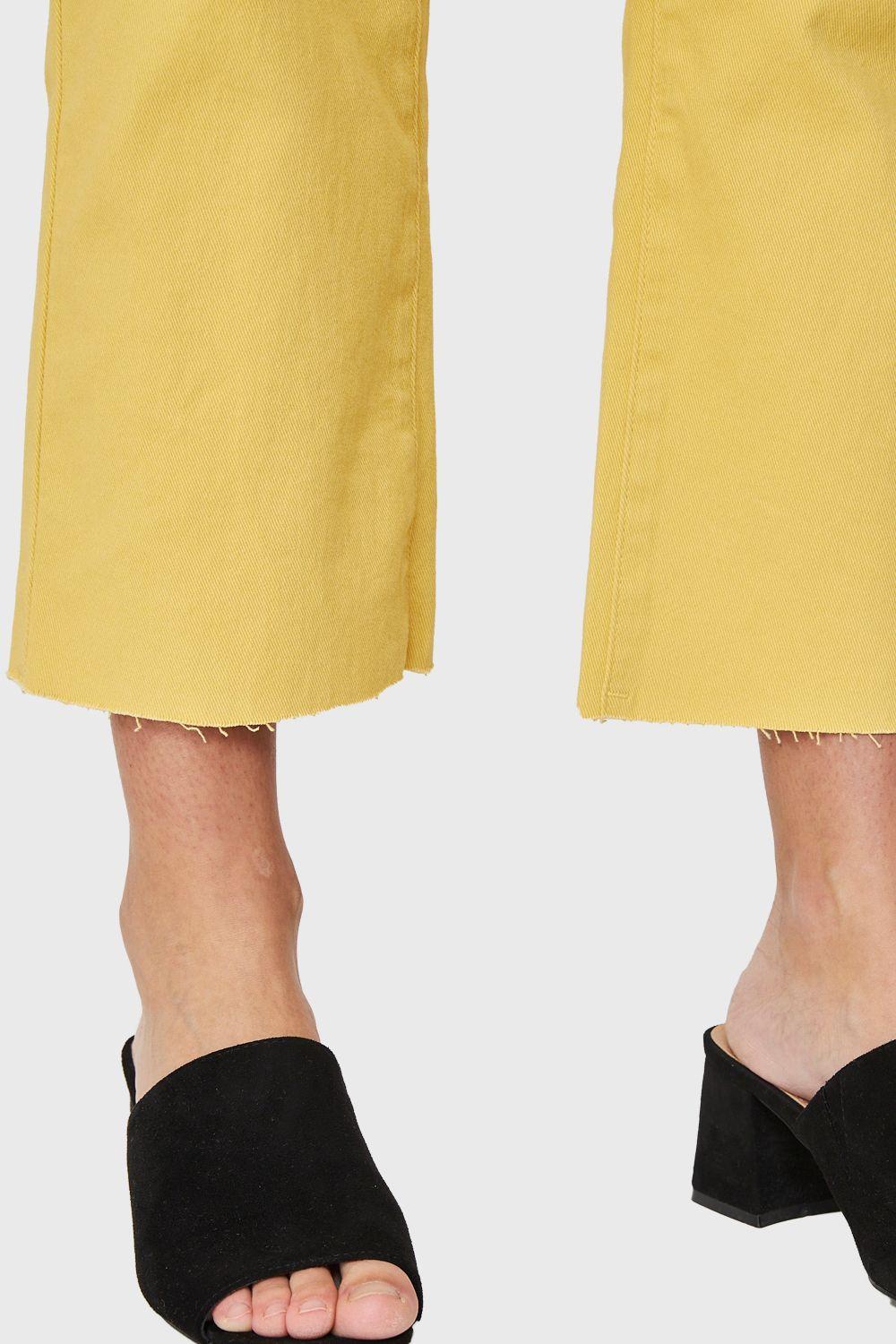 Jeans Recto Amarillo Nicopoly-5